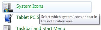 Windows 7 System Icons