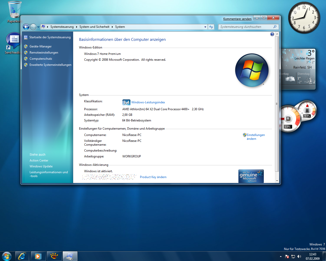 windows home premium