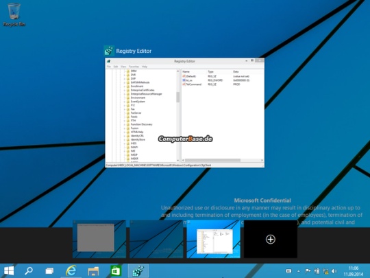 Windows 9 Technical preview 4