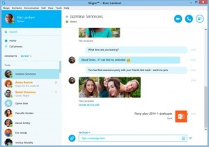 Nowy Skype desktop