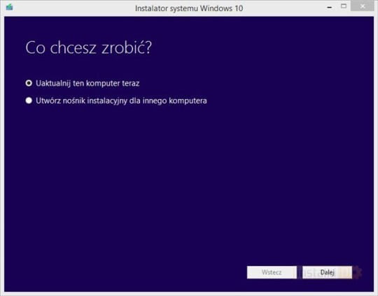 Instalator Windows10