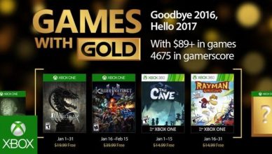 games with gold styczen 2016