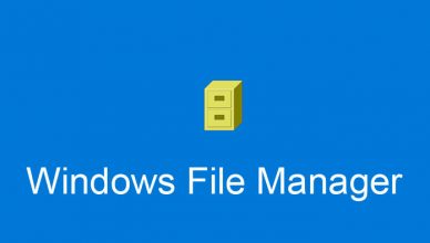 Windows File Manager