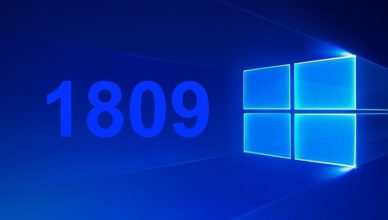 Windows 10 1809 Update