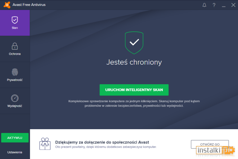 avast free antivirus pl