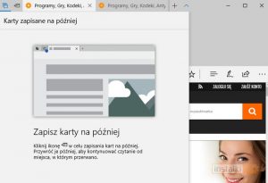MS Edge usprawnienia