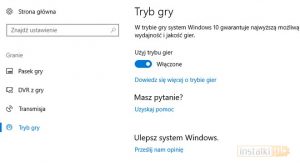 Tryb gier CU