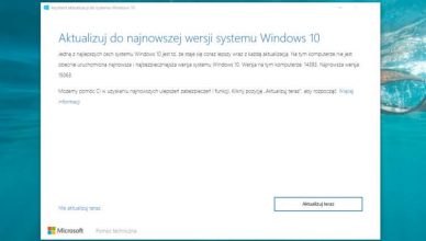 Creators Update instalacja