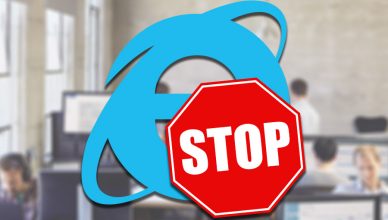 Internet Explorer Stop