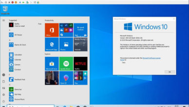 Menu Start Windows 10