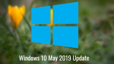 Win 10 May 2019 Update