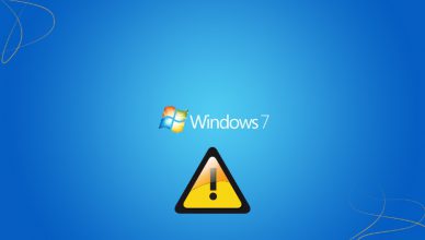 Windows 7 ostrzezenie